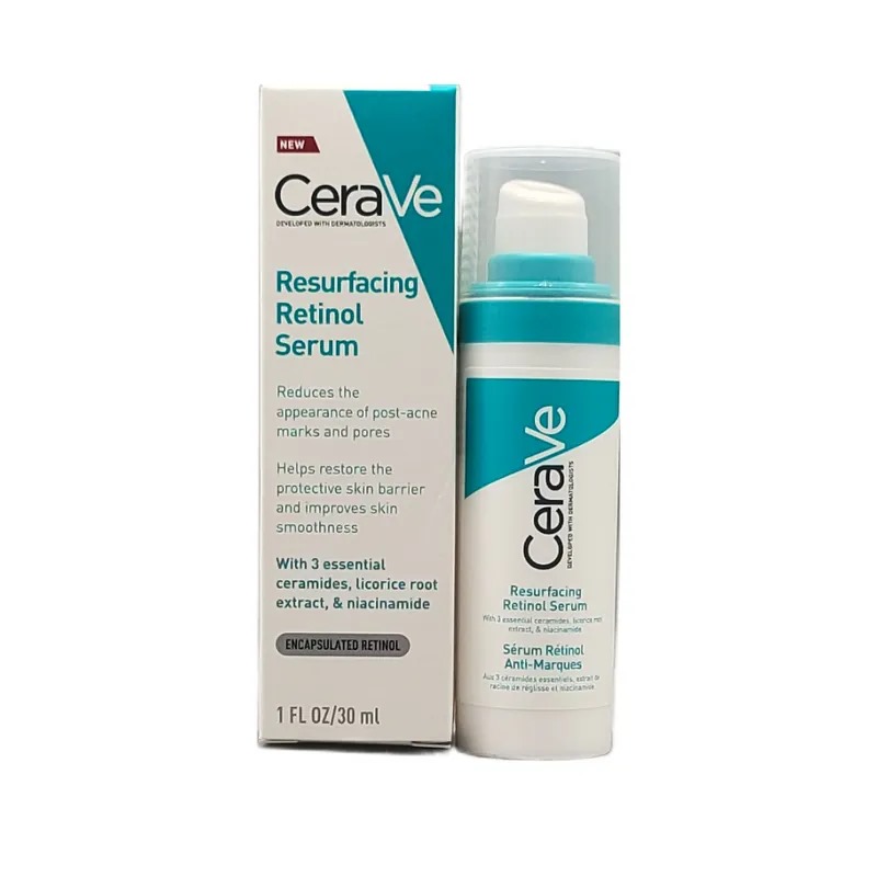 旗艦店 CeraVe 適樂膚 Resurfacing Retinol Serum 強效去印 視黃醇 精華 30ml